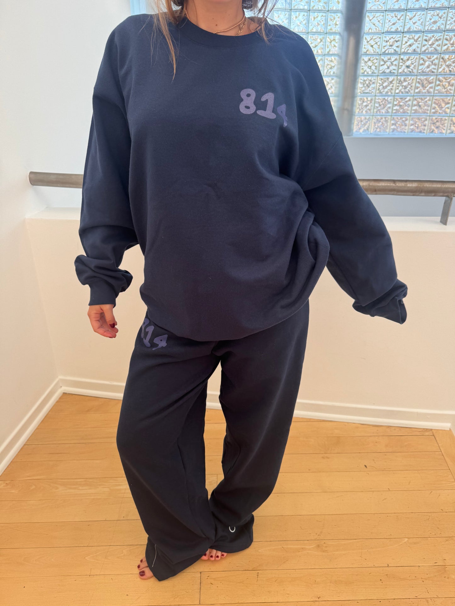 Eye See You Crew Sweat-Set